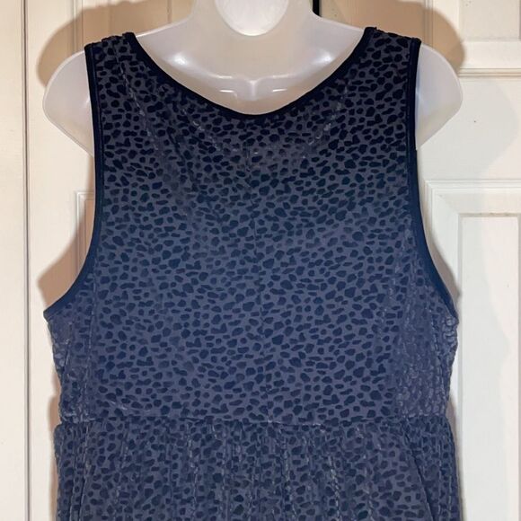 Torrid Velvet Burnout Leopard Peplum Tank Top 2/2X - Picture 11 of 15